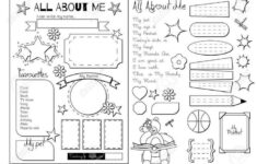 10 All About Me 4Th Grade Worksheet Grade Chartsheet In 2020