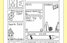 10 Best All About Me Printable Template Printablee