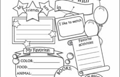 10 Best All About Me Printable Template Printablee