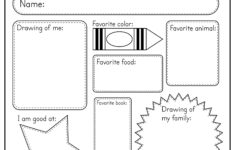 10 Best All About Me Printable Template Printablee