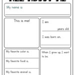 10 Best Free Printable All About Me Form For High School Printablee