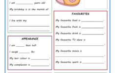 10 Best Free Printable All About Me Form For High School Printablee