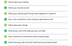 2014 09 03 Getting to Know You page Getting To Know You All About Me