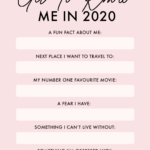 2020 Get To Know Me Q A Instagram Story Template Instagram Story