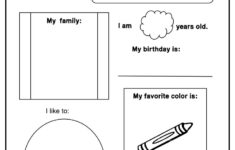 5 Best Printable Worksheets About me Adult Printablee