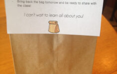 A Love For Teaching All About Me Bag