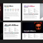 About Me PowerPoint Template PSlides