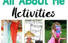 All About Me Activities For Preschool And Kindergarten Natural Beach