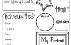 All About Me Activity Sheet By Ernie And Bird All About Me Activities