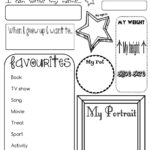 All About Me Activity Sheet By Ernie And Bird All About Me Preschool