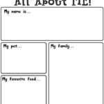 All About Me Activity Theme For Preschool Kindergarten Natural
