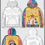 All About Me Art Hoodie Design Activity All About Me Art School