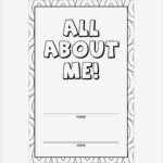 All About Me Book Template 16 Encouragement To Try Out In 2020 All