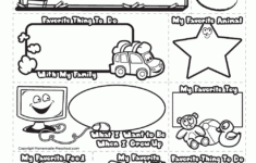 All About Me Coloring Page For Pages All About Me Worksheet All