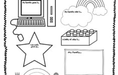 All About Me Coloring Pages Free Printable All About Me Coloring Pages