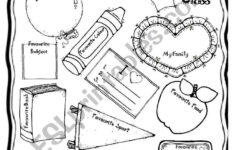 All About Me ESL Worksheet By Waterforelephants In 2020 School