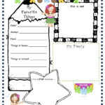 All About Me Girl First Day Of School Activities All About Me