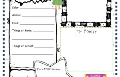 All About Me girl First Day Of School Activities All About Me