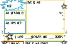 All About Me Interactive Activity For 5th Grade