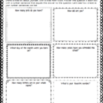 All About Me Math Freebie Ashleigh S Education Journey
