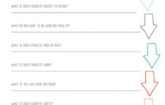 All About Me Online Exercise For 5th Grade