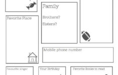 All About Me Online Pdf Worksheet For From Basic To High Advanced