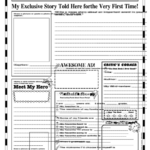 All About Me Poster Template Printable Pdf Download