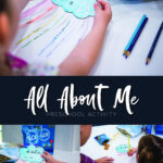 All About Me Preschool Activity Free Printable Sixth Bloom