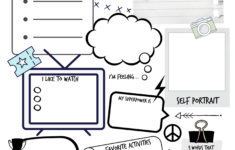 All About Me Printable Activity Page For Kids About A Mom