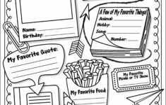 All About Me Printable Worksheet Luxury All About Me Printables