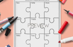 All About Me Puzzle About Me Activities All About Me Activities