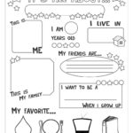 All About Me Second Grade All About Me English Esl Worksheets For