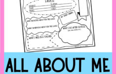 All About Me Student Info Sheet Great For The First Day Or Week Of