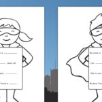 All About Me Superhero Worksheet Superhero Writing Template All About