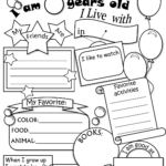 All About Me Worksheet