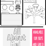 All About Me Worksheet A Printable Book For Elementary Kids