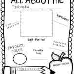 All About Me Worksheet All About Me Worksheet All About Me Poster