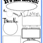 All About Me Worksheet And Song For Kids From Kiboomu Worksheets All