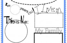 All About Me Worksheet And Song For Kids From Kiboomu Worksheets All