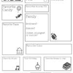 All About Me Worksheet For Middle School Students Promotiontablecovers