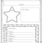All About Me Writing Prompts For Kindergarten Or First Grade
