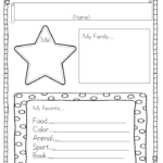 All About Me Writing Prompts For Kindergarten Or First Grade All