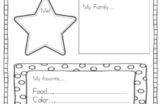 All About Me Writing Prompts for Kindergarten Or First Grade All