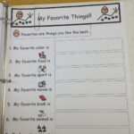 Autism Tank All About Me Book And Worksheet