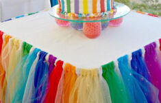 DIY Rainbow Party Decorating Ideas For Kids