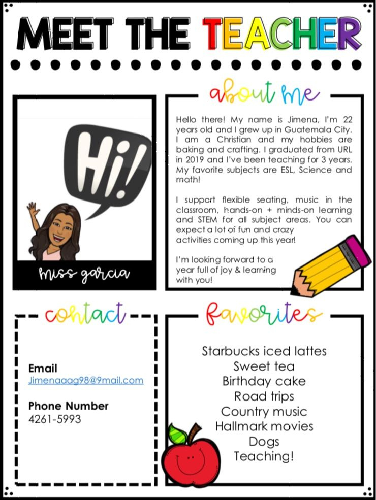 Editable Meet The Teacher Templates By Teach And Sip TpT In 2020 