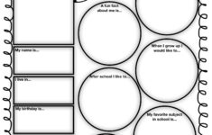 Free All About Me Worksheet For 2nd Grade Printable Worksheet