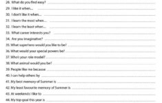 Free Printable All About Me Back To School 50 Questions Ice Breaker