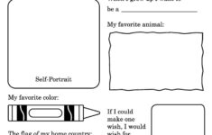 Free Printable All About Me Worksheet Free Printable