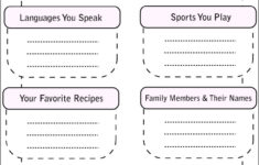 Free Printable Getting To Know You Worksheet For Adults PDF